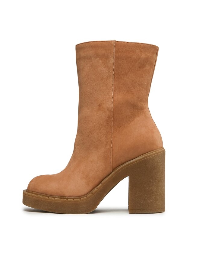 R.Polański Stiefeletten R.Polański 1586 Beige