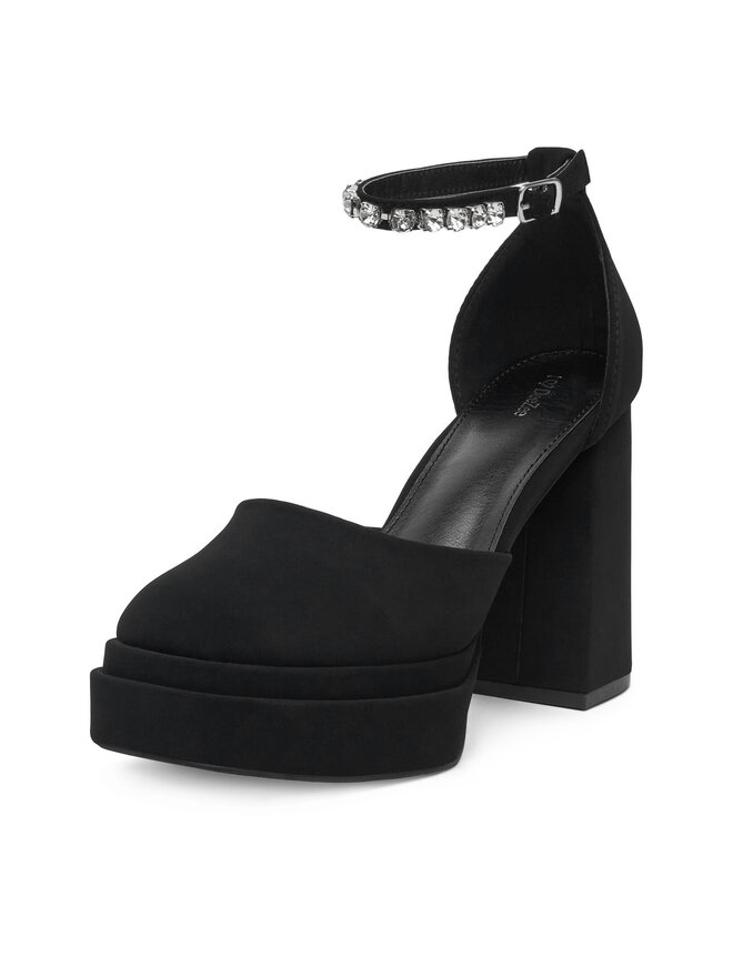 DeeZee Półbuty DeeZee LW85478-6 Czarny