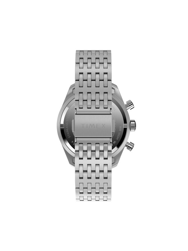 Timex Ρολόι Timex Waterbury TW2Y18700 Ασημί