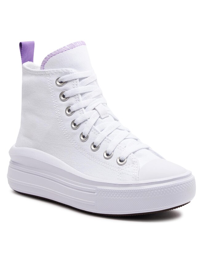Converse Sneakers aus Stoff Converse Chuck Taylor All Star Move Platform A03667C Weiß