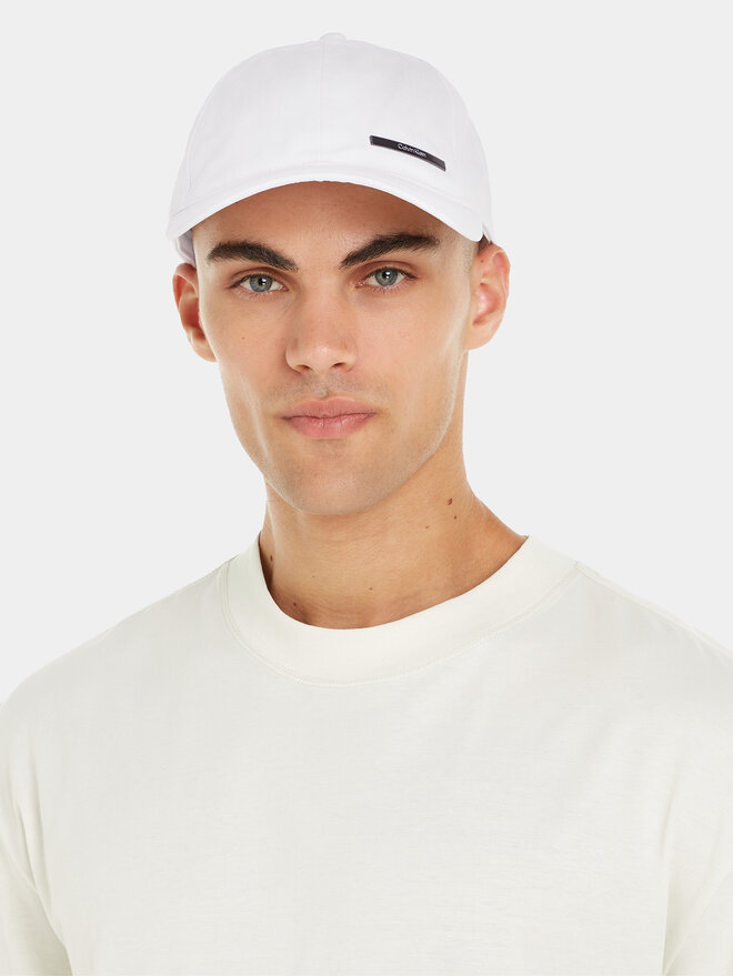 Calvin Klein Șapcă Calvin Klein Modern Bar K50K510661 Alb
