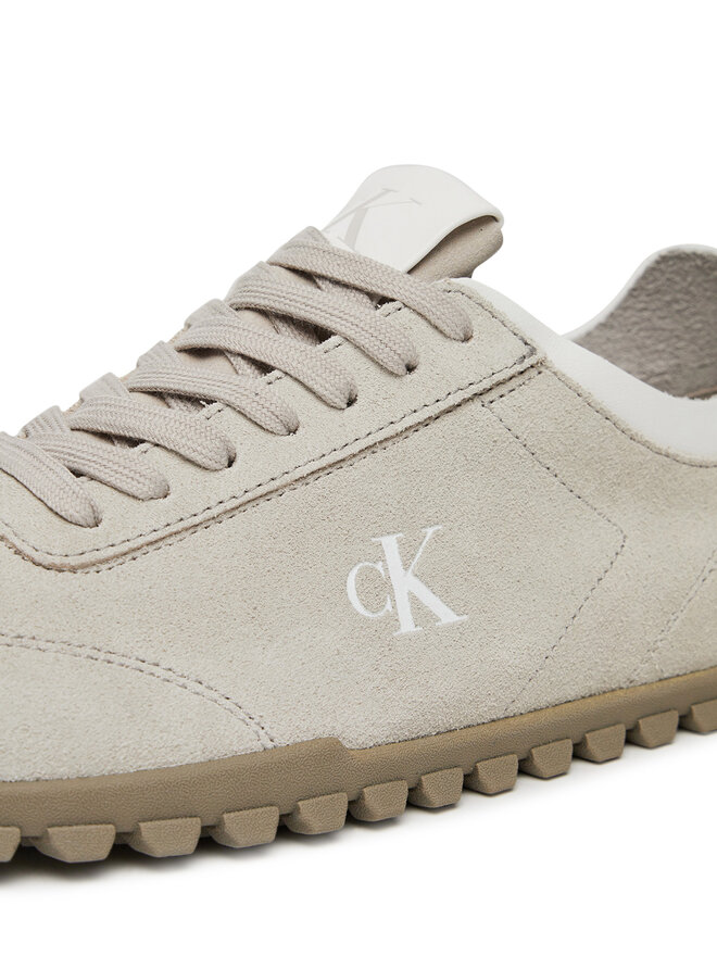 Calvin Klein Jeans Sportcipők Calvin Klein Jeans Low Profile Runner Mg Sue YW0YW01898 Bézs