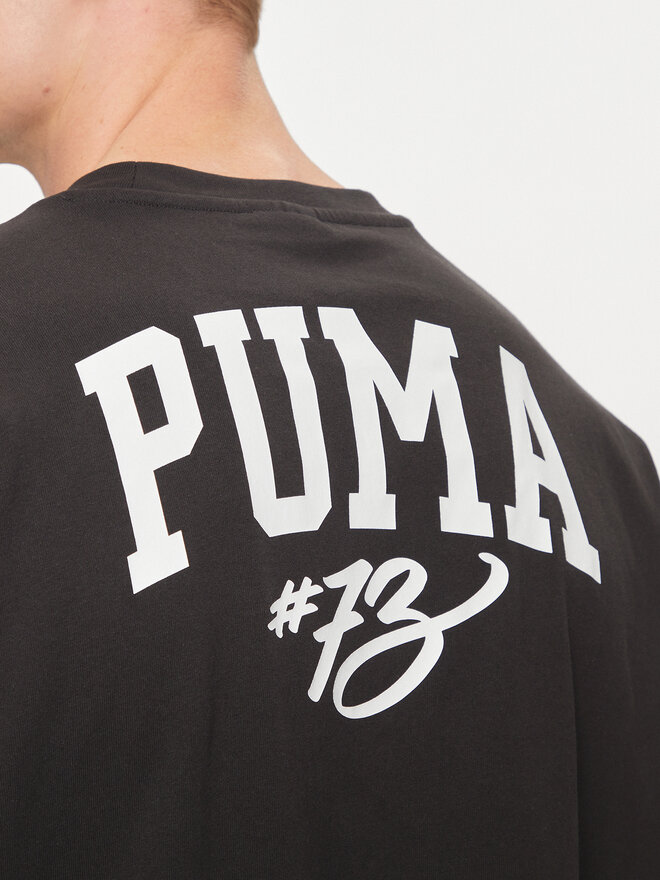 Puma Puma Marškinėliai Dylan s Gift Shop 625282 Juoda Regular Fit