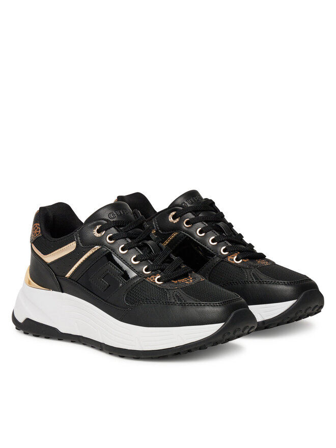 Guess Sneakersy Guess FLTFON FAB12 Czarny
