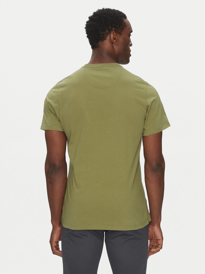 Barbour Barbour Marškinėliai Logo MTS0531OL39 Žalia Tailored Fit