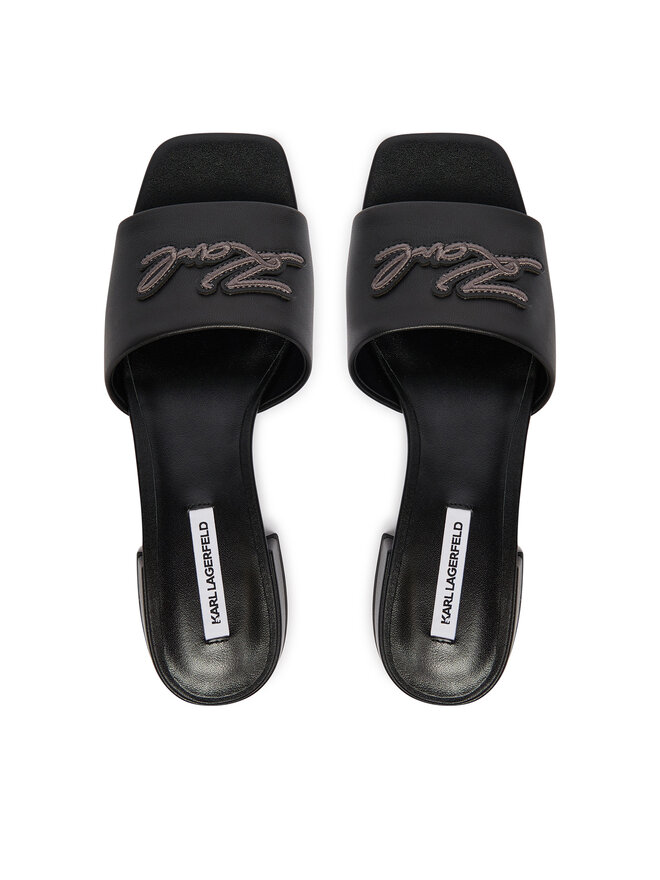 KARL LAGERFELD Pantoletten KARL LAGERFELD Petalo II KL80700C Schwarz