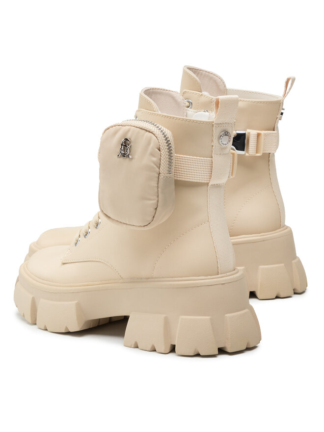 Steve Madden Bakancs Steve Madden Tanker-P SM11001615-04004-299 Bézs