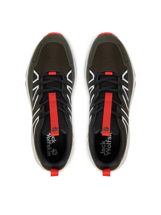 Jack Wolfskin Trekkingschuhe Jack Wolfskin Wild Hike Low M A65579 Grün