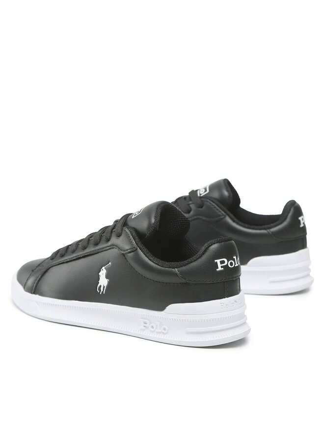Polo Ralph Lauren Снікерcи Polo Ralph Lauren Hrt Ct II 809845109009 Чорний
