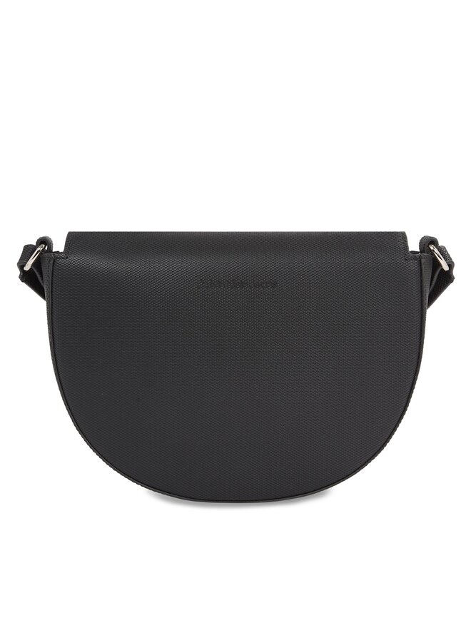 Calvin Klein Jeans Handtasche Calvin Klein Jeans Minimal Monogram Saddle Bag22 T K60K611961 Schwarz