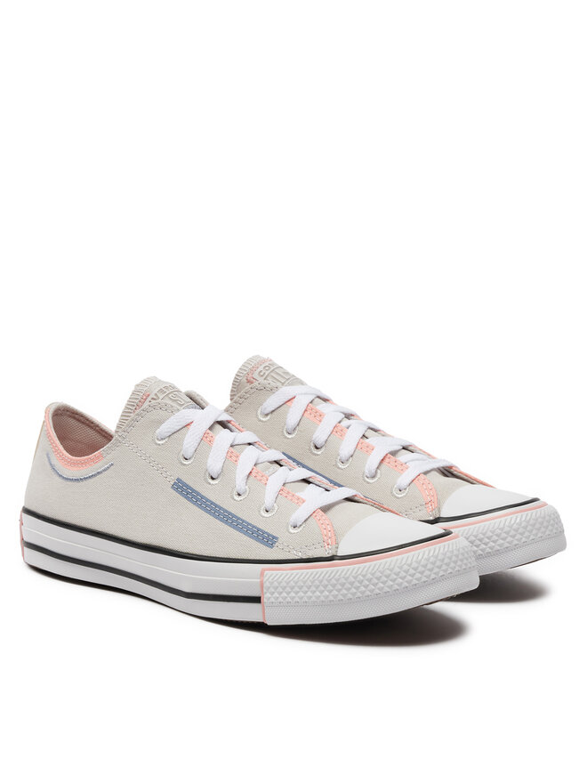 Converse Кецове Converse Chuck Taylor All Star Color Pop Ox A07593C Сив
