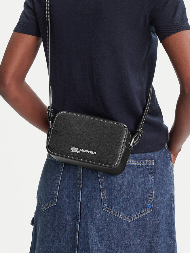 Karl Lagerfeld Jeans Handtasche Karl Lagerfeld Jeans A3W30012 Schwarz