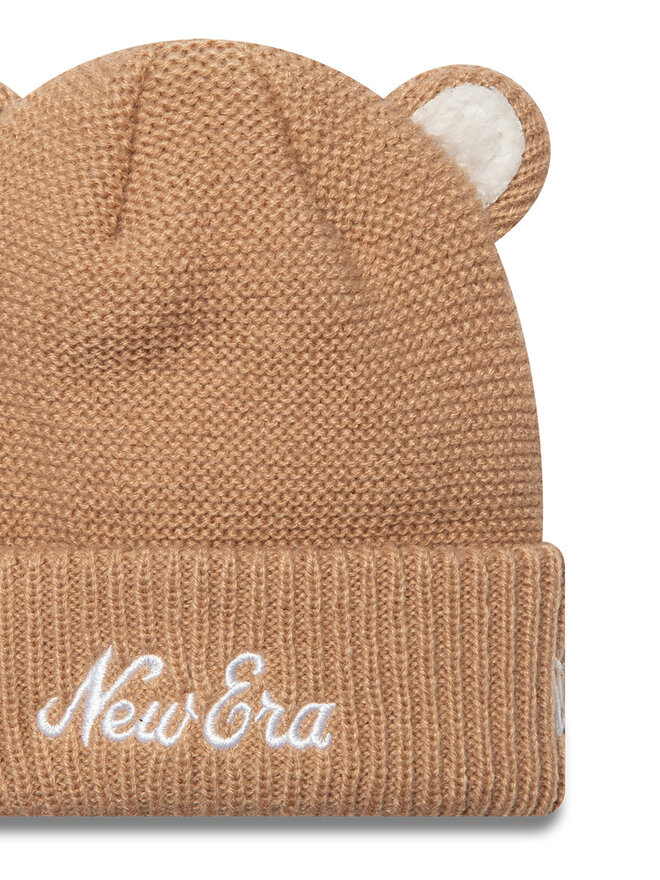 New Era Sapka New Era Teddy Bear Ears Cuff Knit Beanie 60580794 Barna