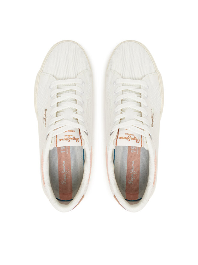 Pepe Jeans Αθλητικά Pepe Jeans Kenton Knit PLS31601 Λευκό