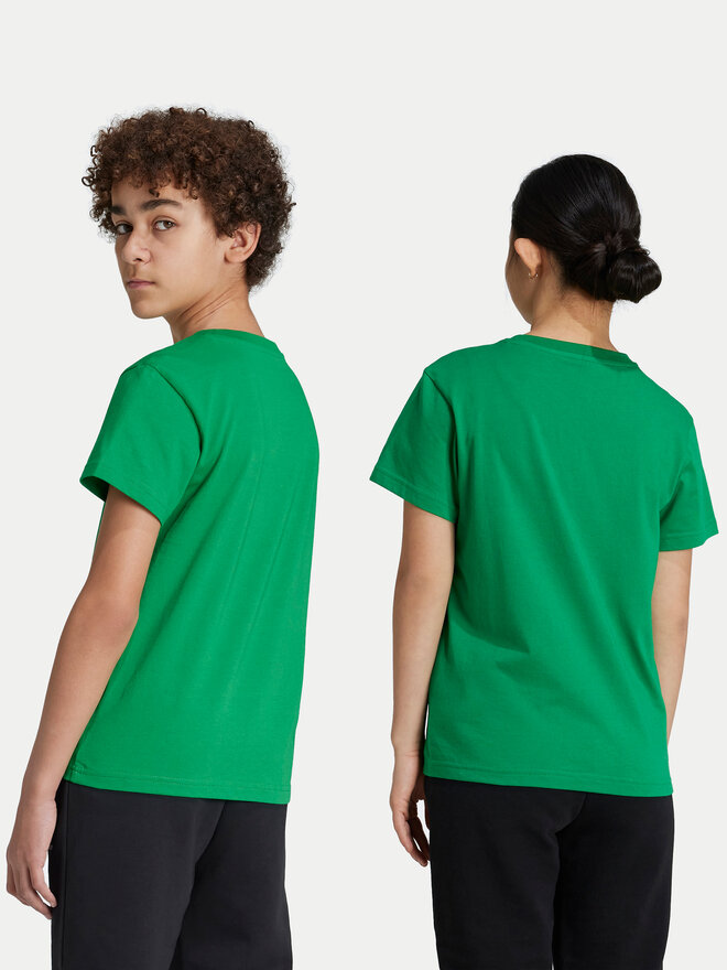 adidas adidas Marškinėliai Trefoil IY4003 Žalia Regular Fit