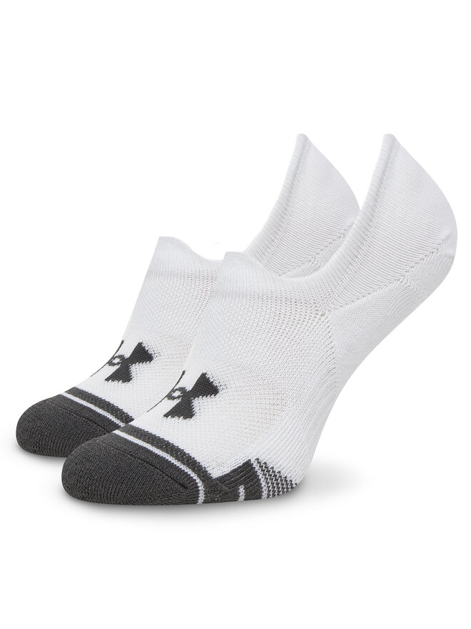 Under Armour 3 pares de calcetines cortos unisex Under Armour Performance Tech 1379502 Blanco