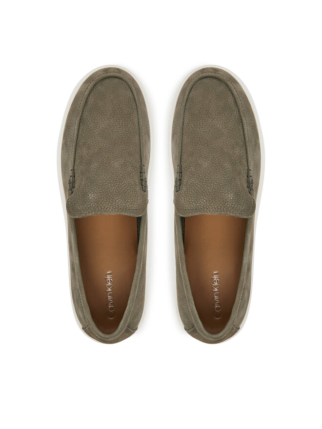 Calvin Klein Mokassins Calvin Klein Hybrid Moccasin Nu HM0HM01902 Grün