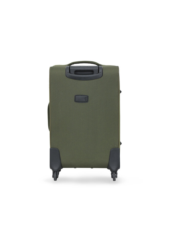 Semi Line Μεγάλη Βαλίτσα Semi Line T5773-3 Πράσινο