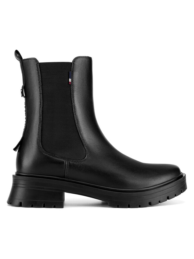 U.S. Polo Assn. Členková obuv s elastickým prvkom U.S. Polo Assn. MAGDA002W/DLE1 Čierna