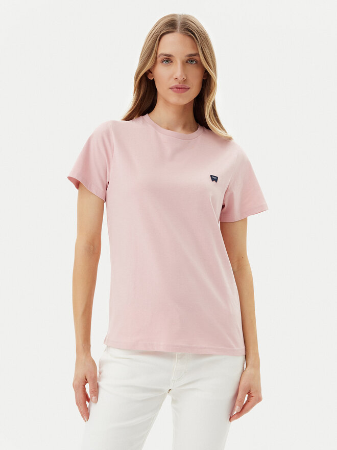 Wrangler Wrangler Camiseta 112362576 Rosa Regular Fit