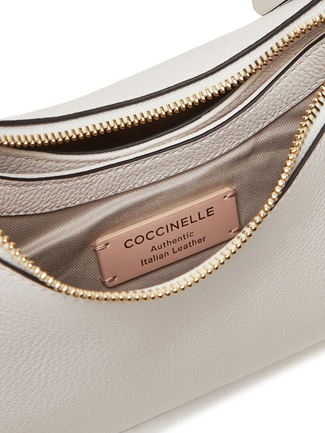 Coccinelle Geantă Coccinelle M50 Bohema Grana Double E1 M50 13 03 01 Écru