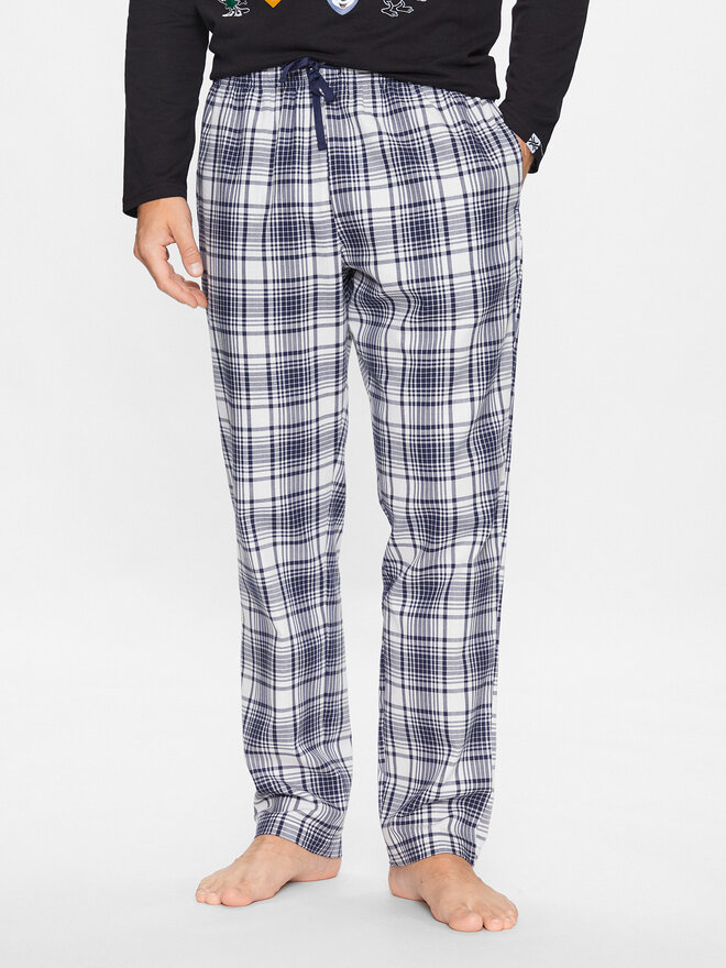United Colors Of Benetton United Colors Of Benetton Spodnji del pižame 4Q704F007 Modra Regular Fit