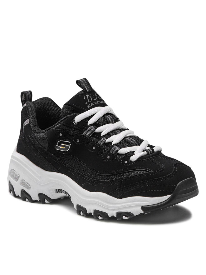 Skechers Sneakersy Skechers Biggest Fan 11930/BLK Czarny