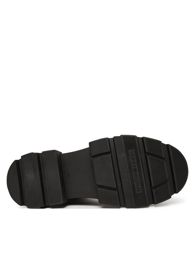 Tommy Hilfiger Μποτάκια με λάστιχο Tommy Hilfiger Shiny FW0FW09042 Καφέ