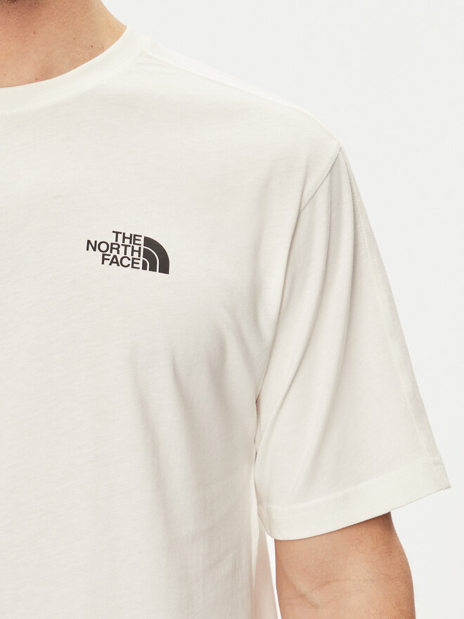 The North Face The North Face Marškinėliai NF0A880R Écru Regular Fit