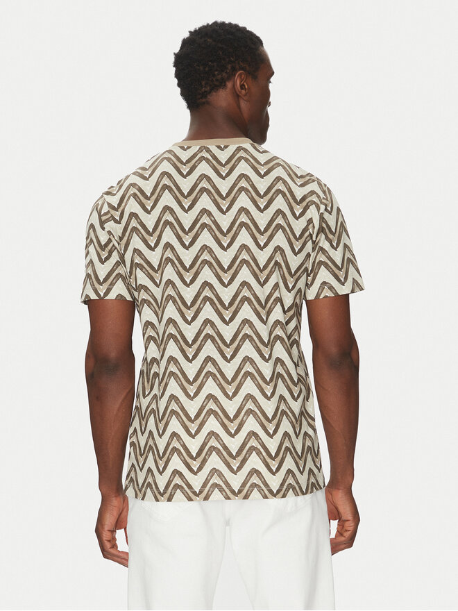 Liu Jo Liu Jo T-shirt QA5161 J7734 Smeđa Regular Fit