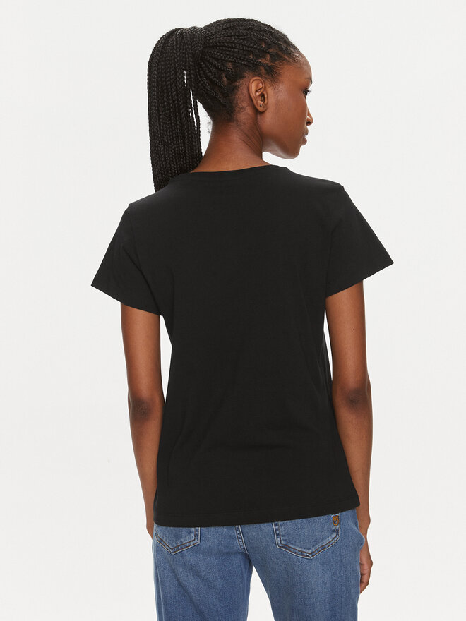 PINKO Pinko T-Shirt 100355 A1NW Μαύρο Regular Fit