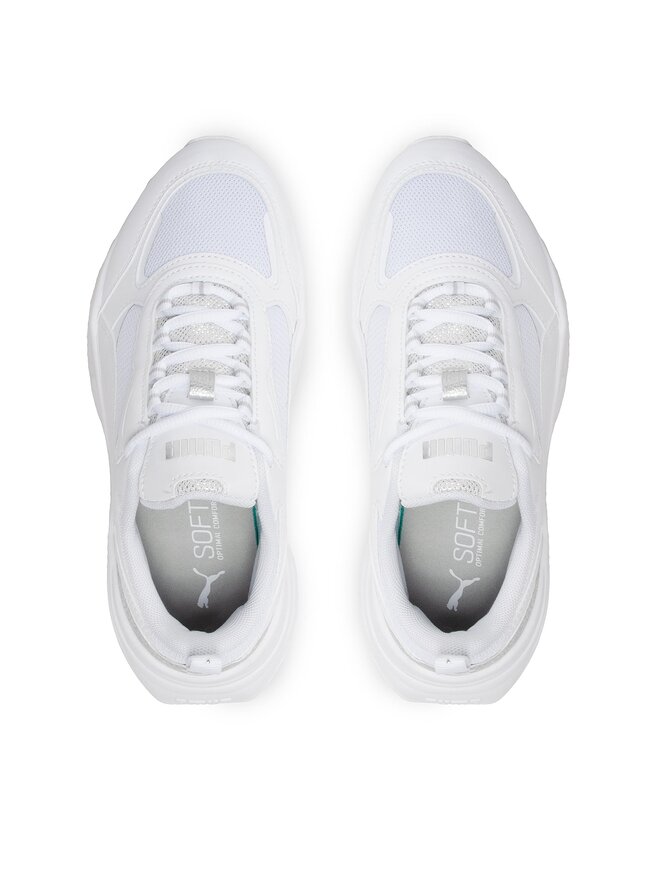 Puma Снікерcи Puma Cassia Distressed 387645 02 Білий