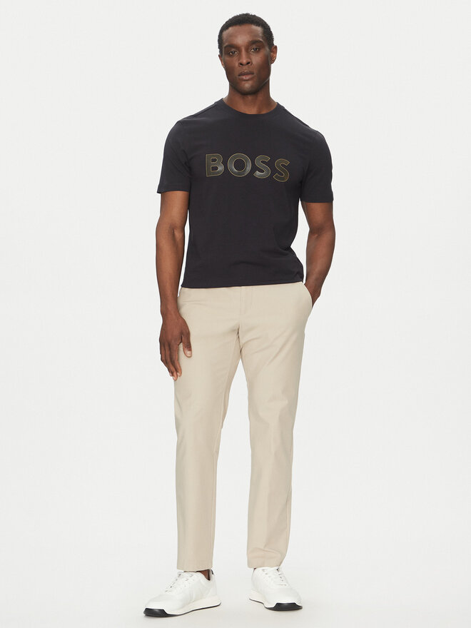 BOSS BOSS T-Shirt TL Logo 50535170 Dunkelblau Regular Fit