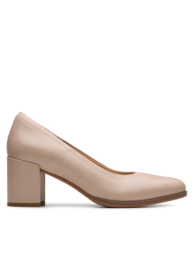 Clarks Półbuty Clarks Freva 55 26181336 Beżowy