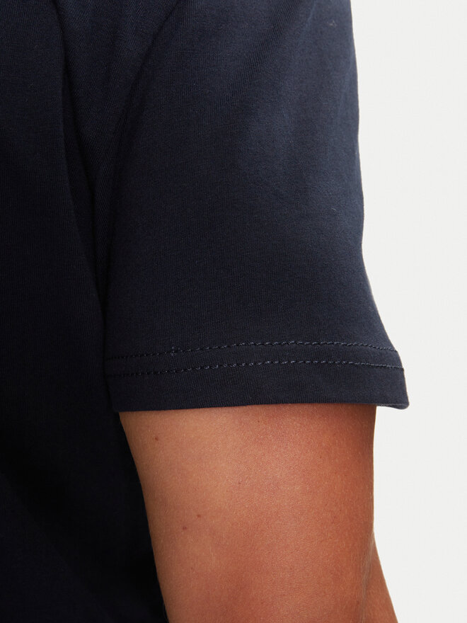 Tommy Jeans Tommy Jeans Majica Linear Logo DM0DM20744 Mornarsko modra Regular Fit
