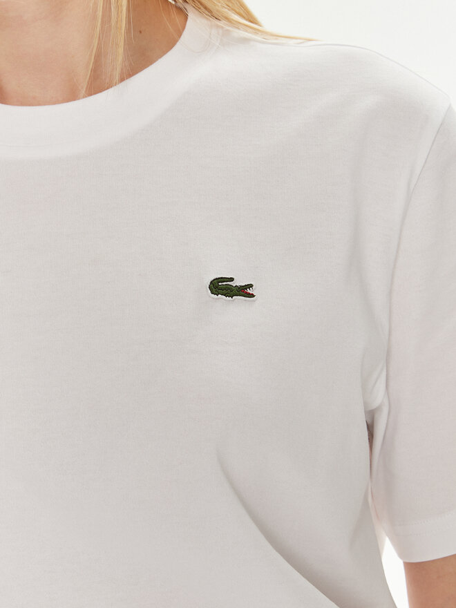 Lacoste Lacoste Marškinėliai TF7215 Balta Loose Fit