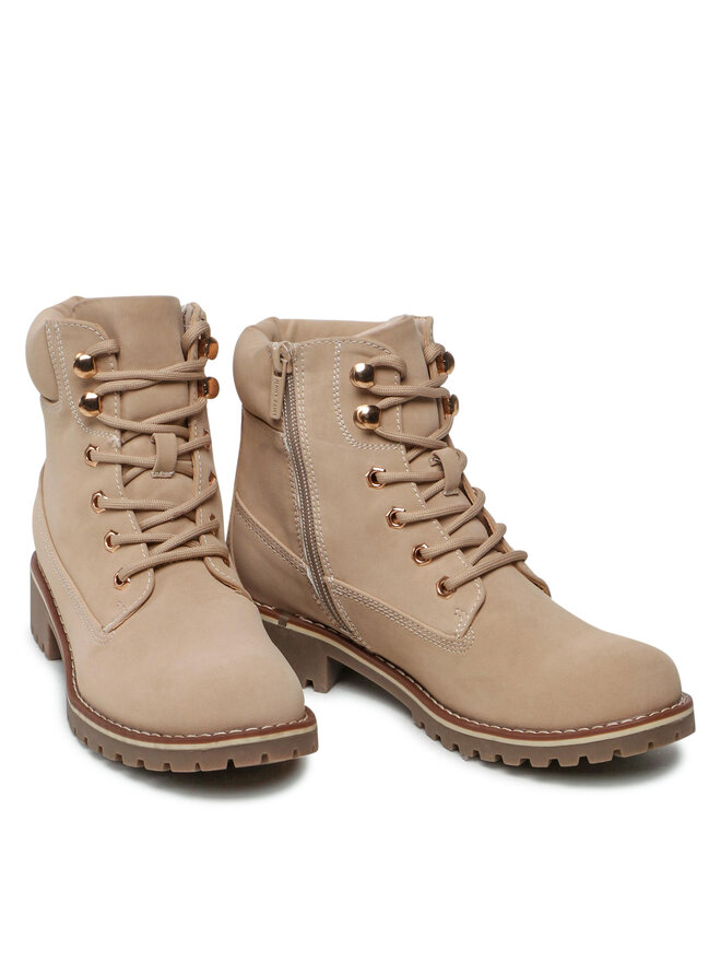 Jenny Fairy Schnürstiefeletten Jenny Fairy WS722-28G Weiß