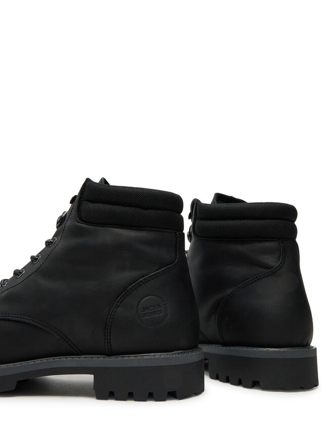 Jack&Jones Turistická obuv Jack&Jones JfwStanton 12257999 Černá