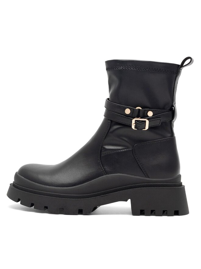 DeeZee Členková obuv DeeZee TINSLEY WS5650A-16 Čierna