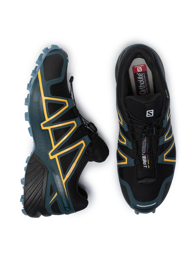Chaussures de running Salomon Speedcross 4 Gtx GORE TEX 407861 29 V0 Noir chaussures