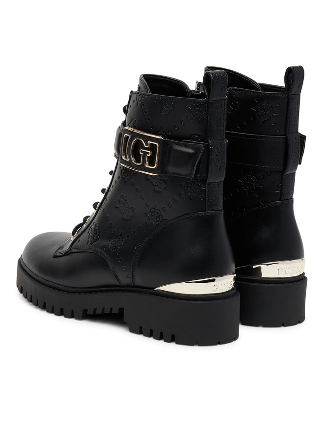 Guess Schnürstiefeletten Guess FLTORA FAL10 Schwarz