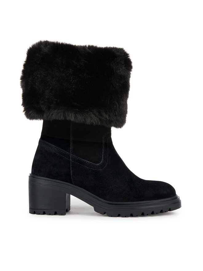 Geox Stiefeletten Geox D Damiana D36QCA 022BH C9999 Schwarz