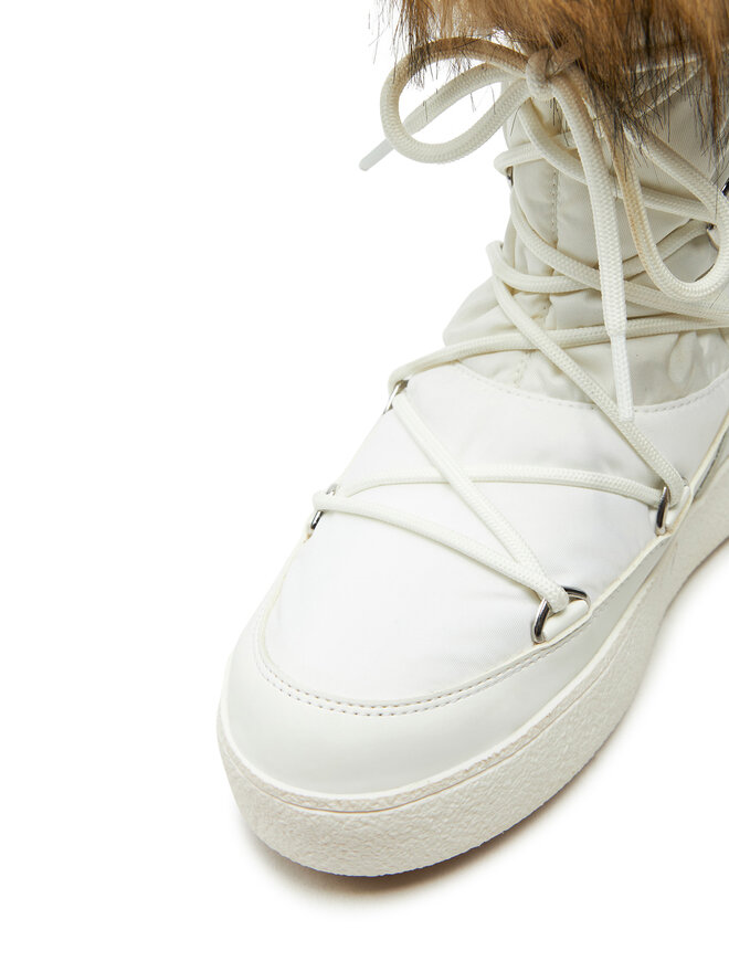 Moon Boot Stivali da neve Moon Boot Ltrack Monaco Low Wp 80D2450060 Bianco