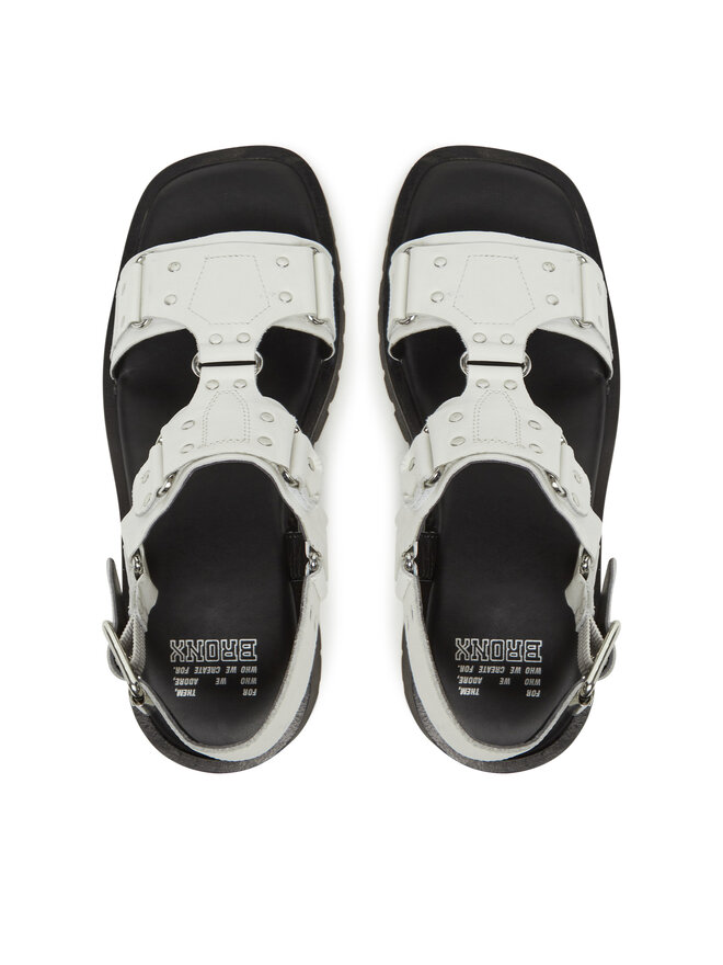 Bronx Sandalen Bronx Rac-Quel 85041-A Weiß