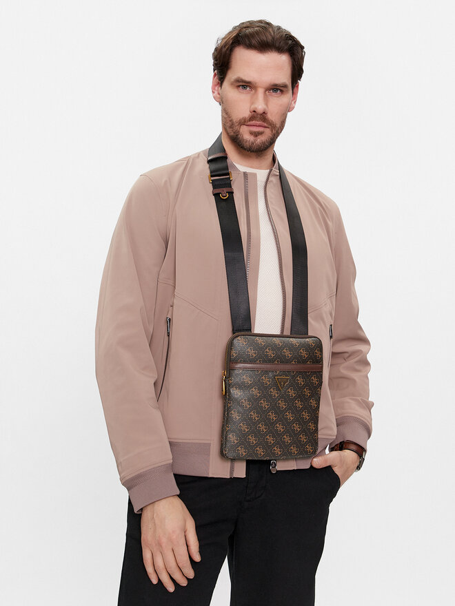 Guess Torbica za okrog pasu Guess HMEVZL P2223 Rjava
