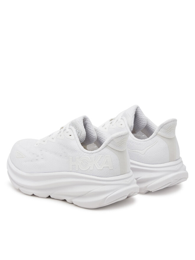 Hoka Laufschuhe Hoka Clifton 9 Wide 1132211 Weiß