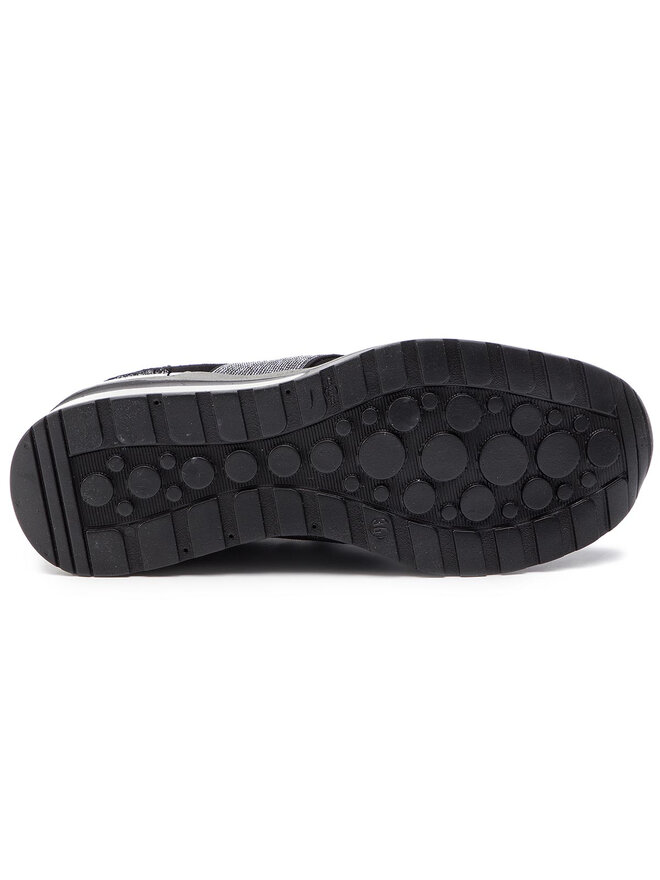 QUAZI Sneakersy QUAZI QZ-12-02-000077 Černá