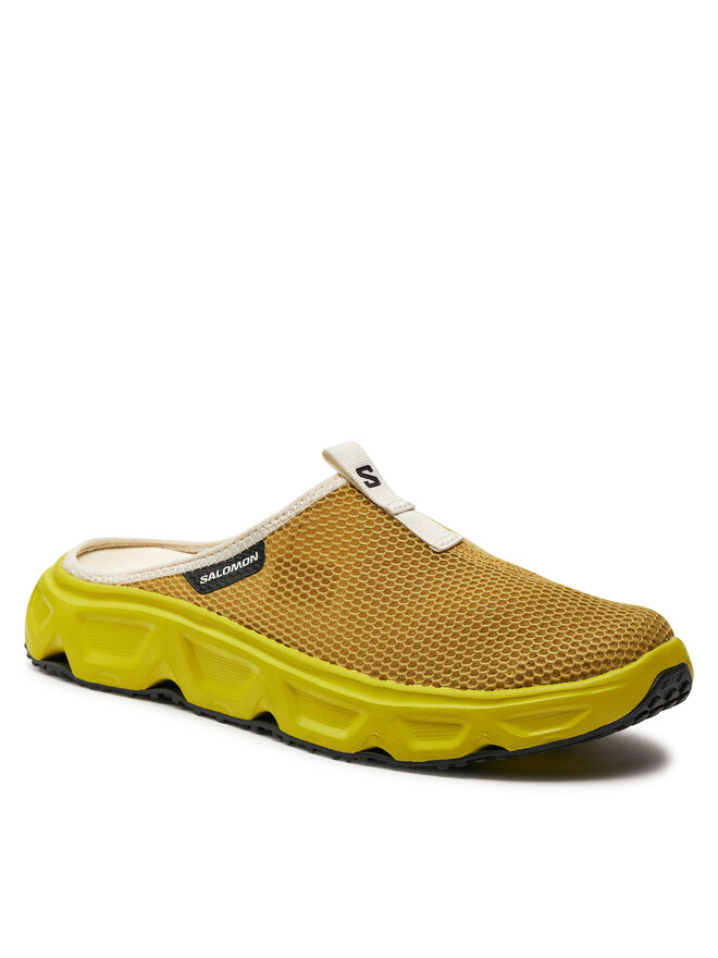 Salomon Pantoletten Salomon Reelax Slide 6.0 L47523800 Khakifarben