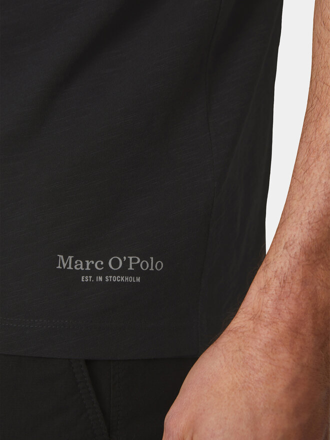 Marc O'Polo Marc O'Polo T-Shirt 423 2176 51238 Μαύρο Regular Fit