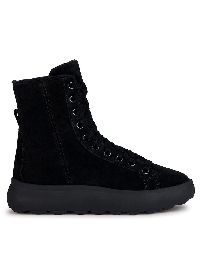 Geox Členková obuv Geox D Spherica Ec4.1 D36TCD 00022 C9999 Čierna